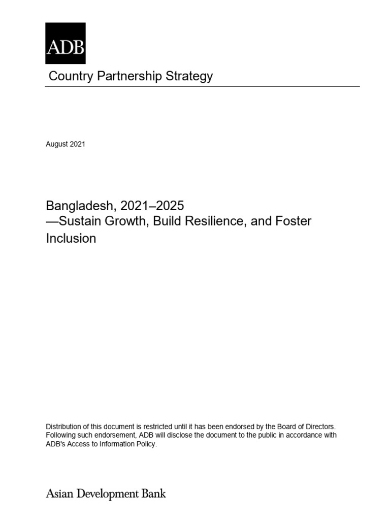 ADB | PDF | Government Budget Balance | Asian Development Bank