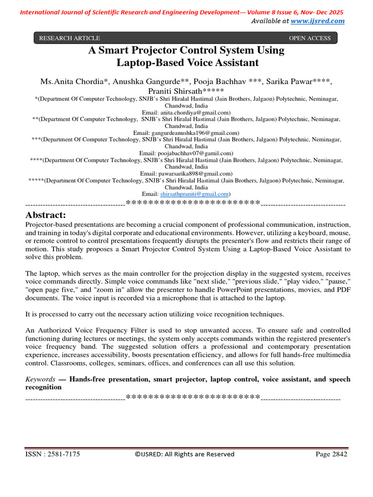 Reseach Paper Format 7 | PDF | Speech Recognition | Educational Technology