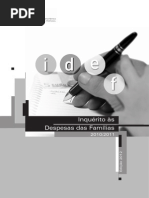ine 2012_inquérito às despesas das famílias 2010 - 2011