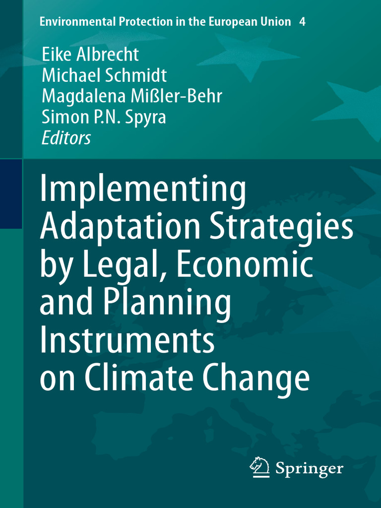 EU Climate Change Adaptation Strategies | PDF | Climate Change | Kyoto ...