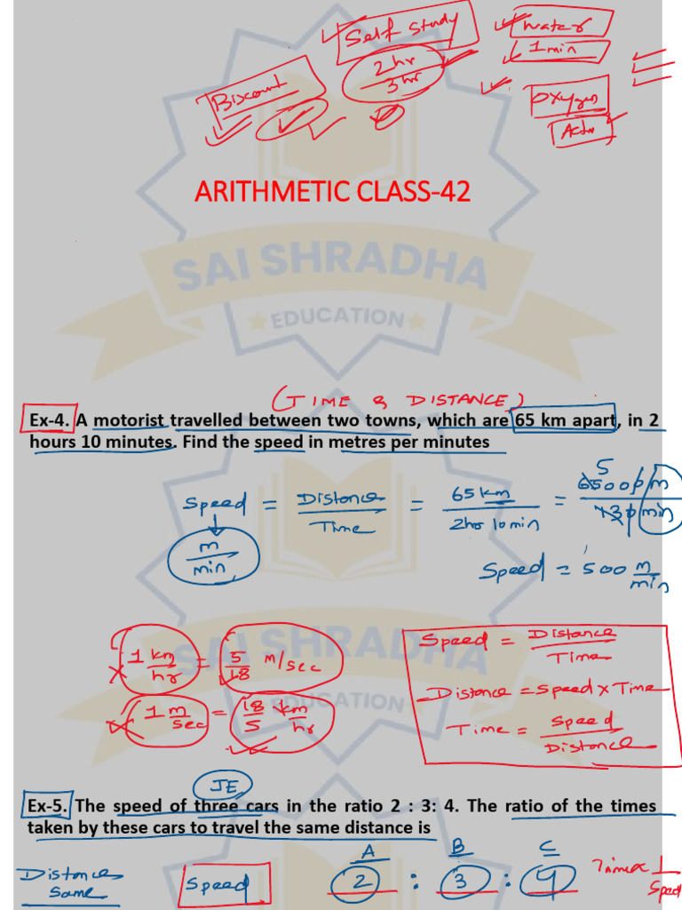 Arithmetic Class 42 | PDF