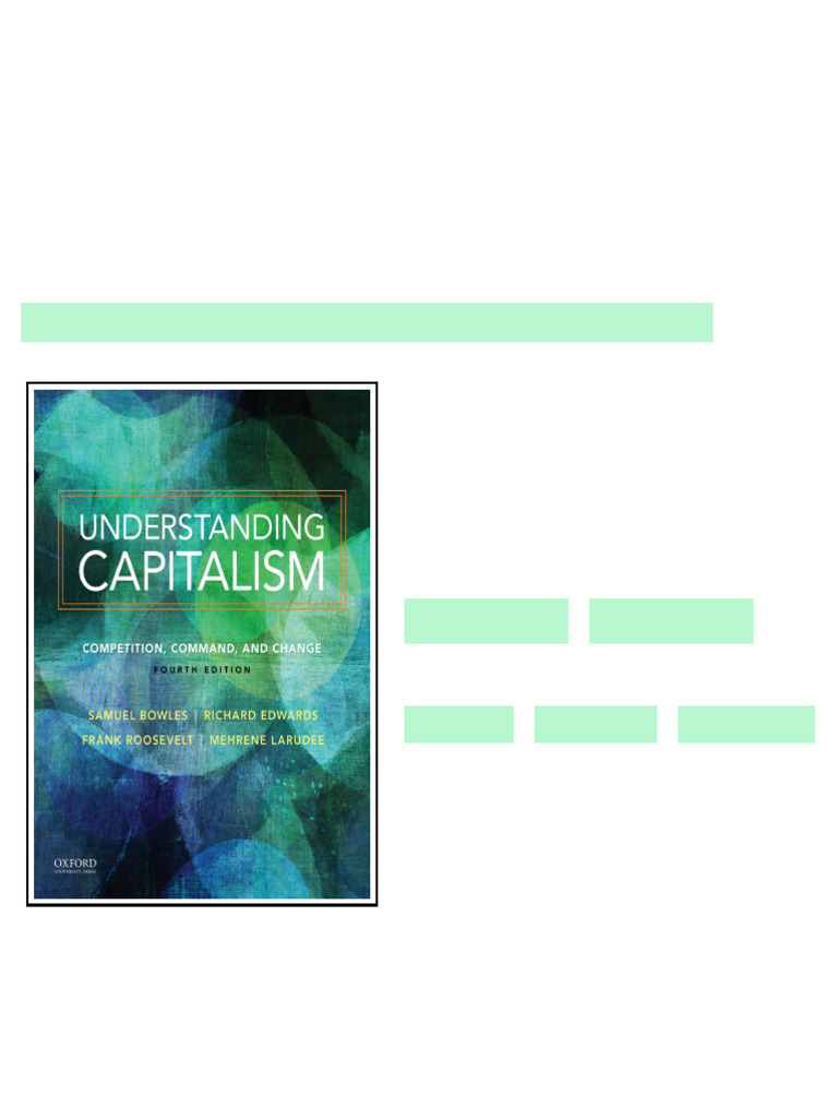 Understanding Capitalism COMPETITION COMMAND AND CHANGE available all ...