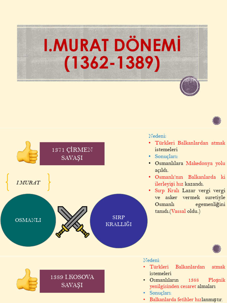 1371-1448 Osmanl%C4%B1 Siyasi Tarihi | PDF