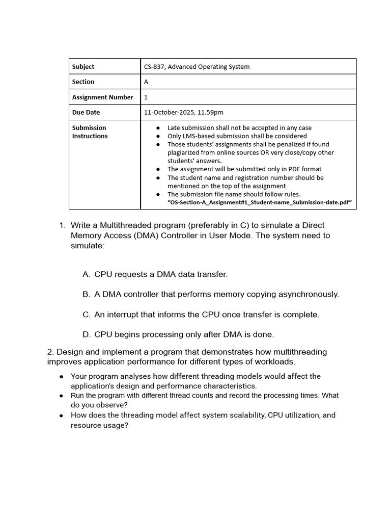 Assignment 1 Sec A | PDF