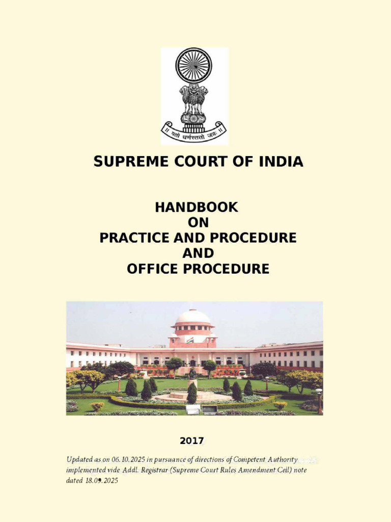 Supreme Court Practice and Procedure Handbook | PDF | Appeal | Supreme ...