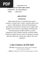 Writing Discussion Posts in APA Format | PDF