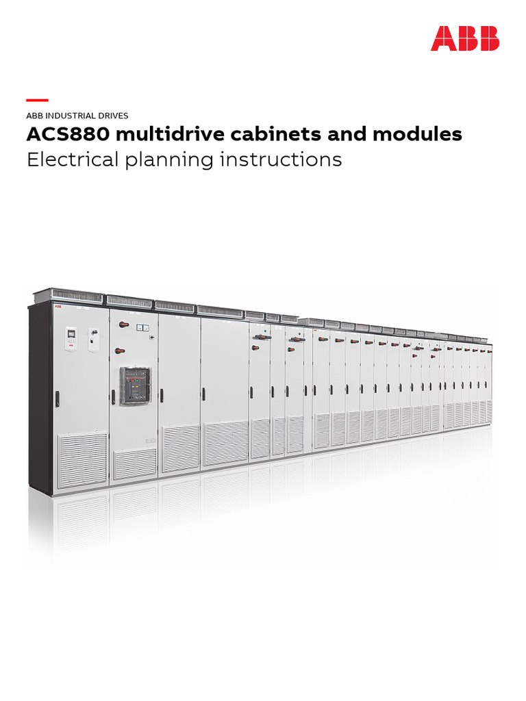 ABB ACS880 Multidrive Electrical Guide | PDF | Power Inverter | Rectifier