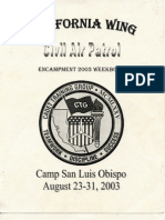 California Wing Cadet Encampment 2003