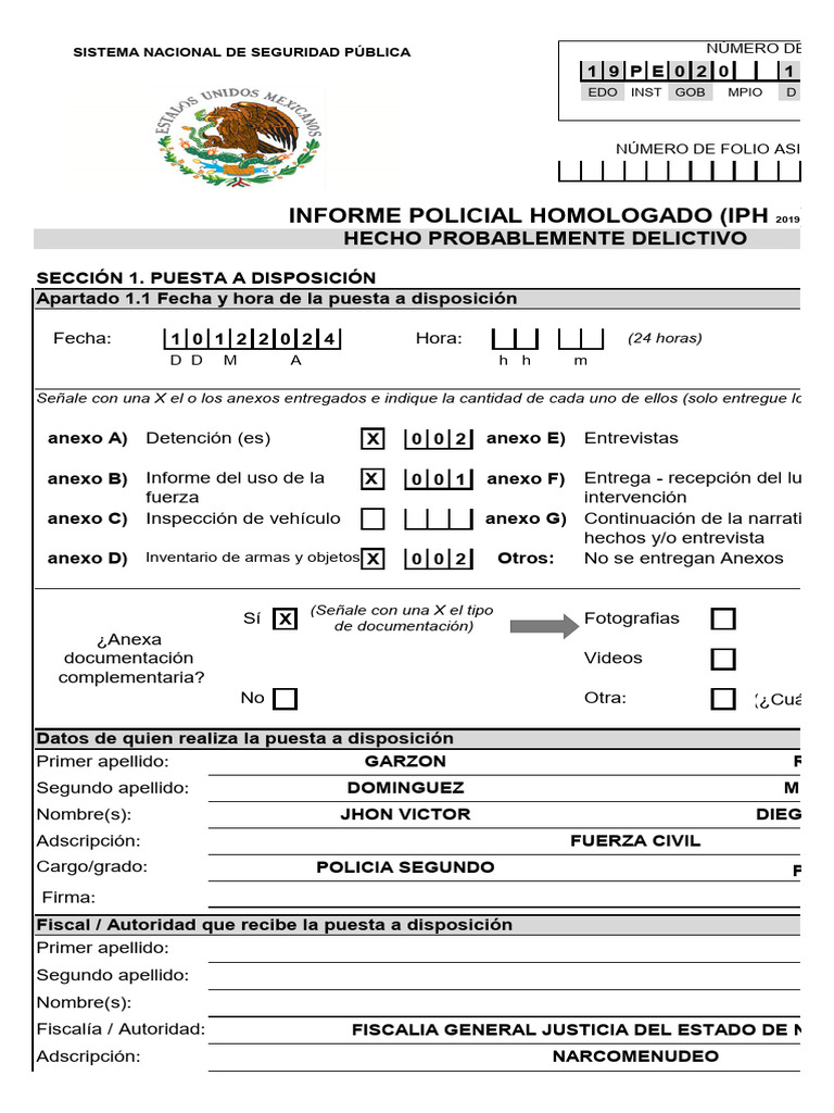 IPH TERAN | PDF | Seguridad nacional | Cumplimiento de la ley