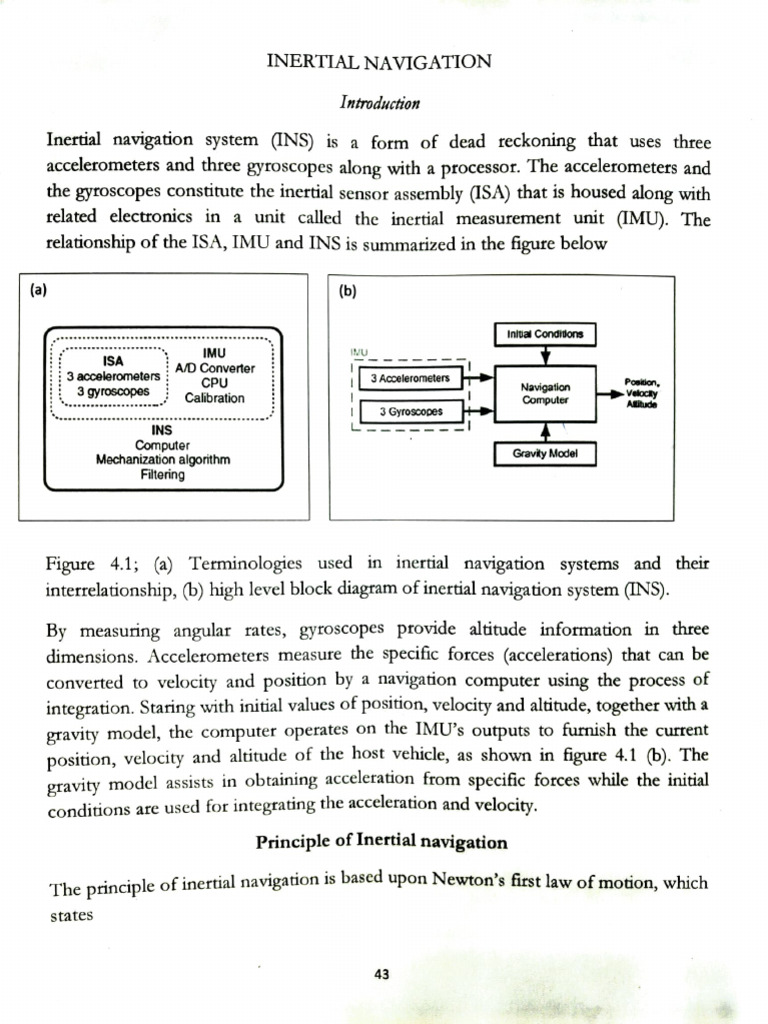 Inertial Navigation System Overview | PDF | Inertial Navigation System ...