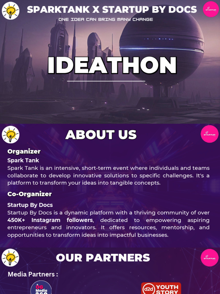 67eb742c5edd3 Ideathon Details | PDF | Startup Company | Small Business ...