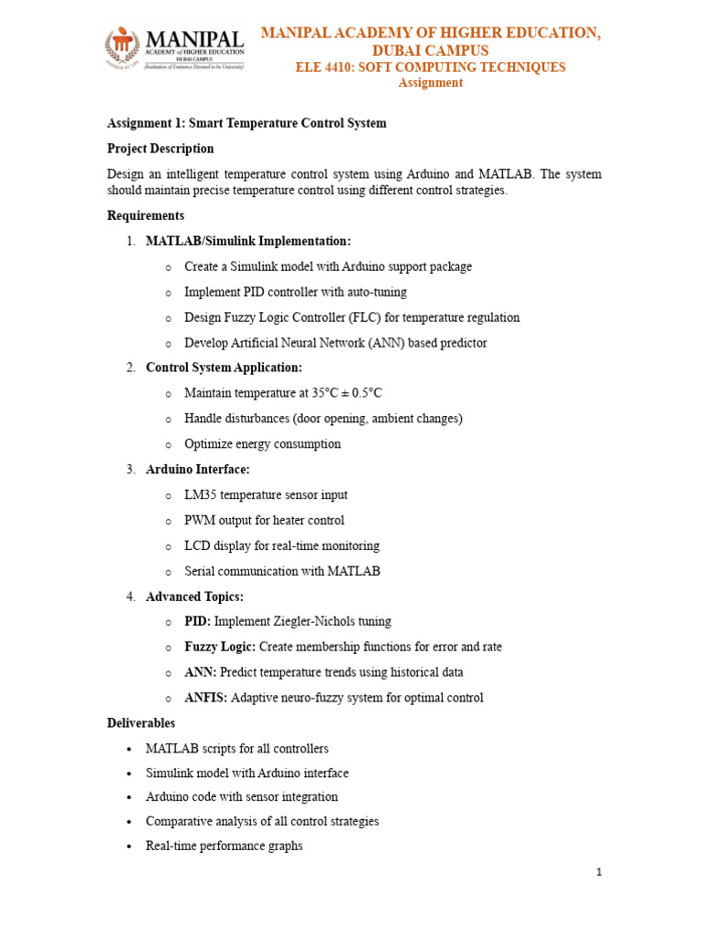 Intelligent Control Systems Projects | PDF | Matlab | System