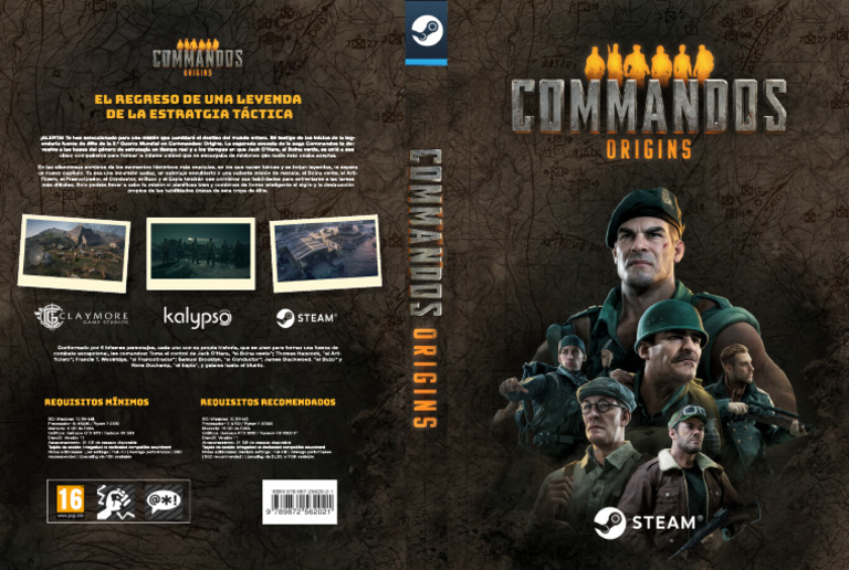 Requisitos para Commandos: Origins | PDF | Arquitectura de Computadores
