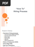 Hiring Process HR