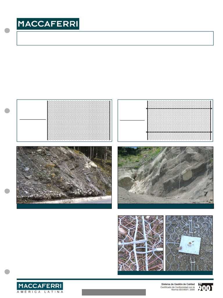 Especificaciones del Geocompuesto SteelGrid | PDF | Cable | Ingeniería ...