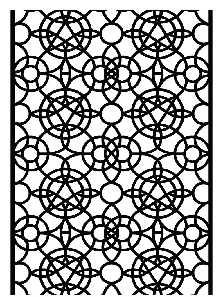 Patron Geometrico Panel 5cm | PDF