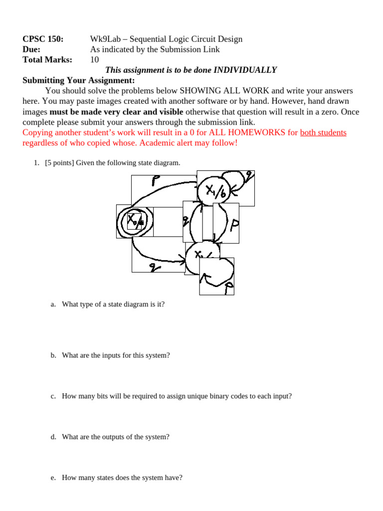 Sequential Logic Circuit Design Lab | PDF