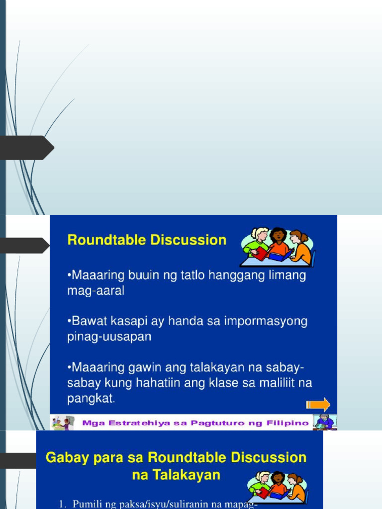 Round Table Discussion G10 | PDF