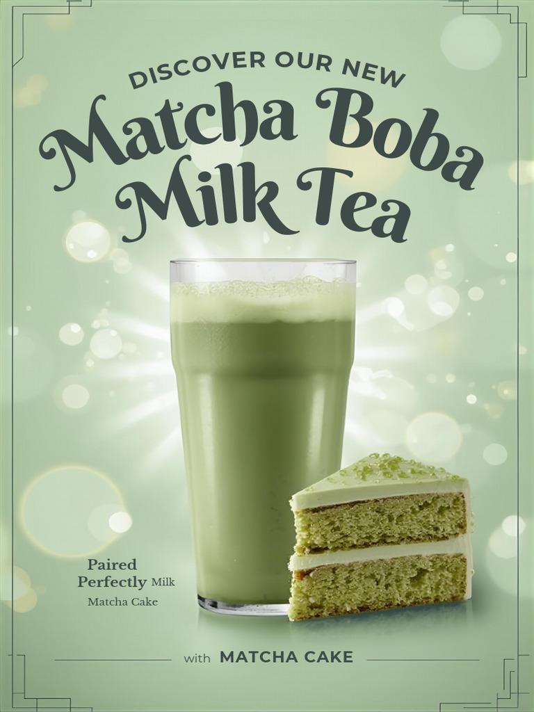 Perfect Matcha Cake Recipe | PDF
