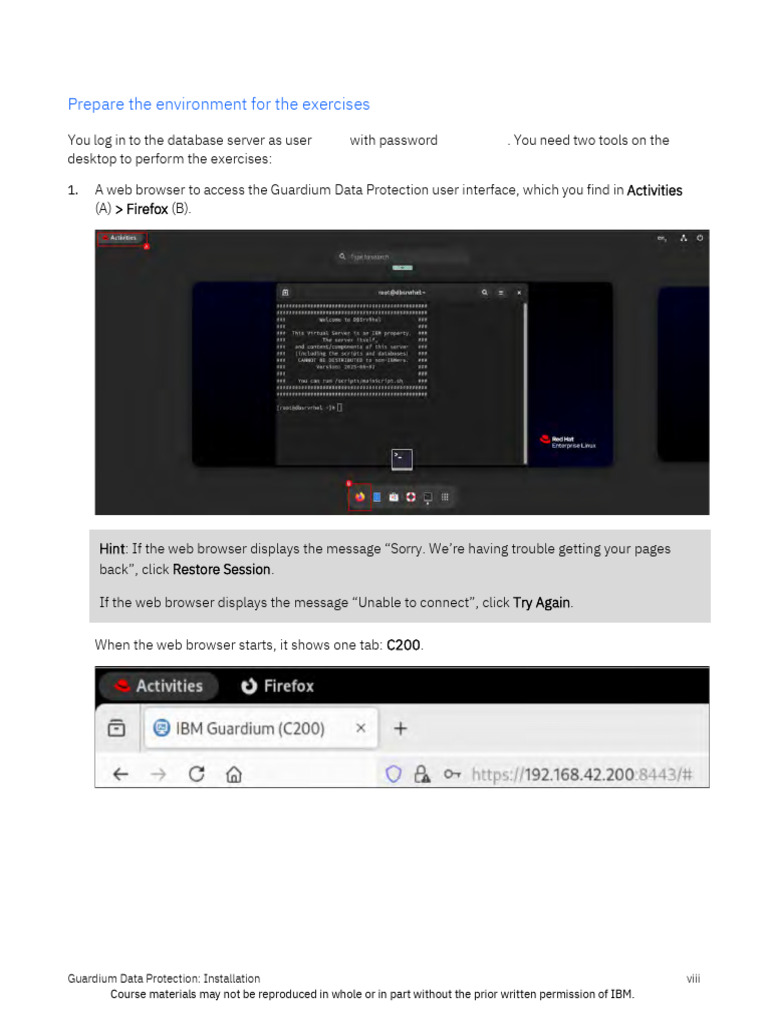 8G950XG Exercises 4-7 | PDF | Command Line Interface | Secure Shell