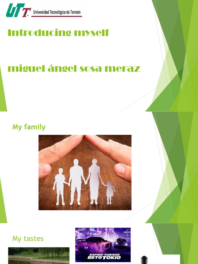 Introducing Myself Oral Test | PDF