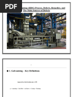 Galvanized Defect Catalogue Guide | PDF | Rolling (Metalworking) | Zinc