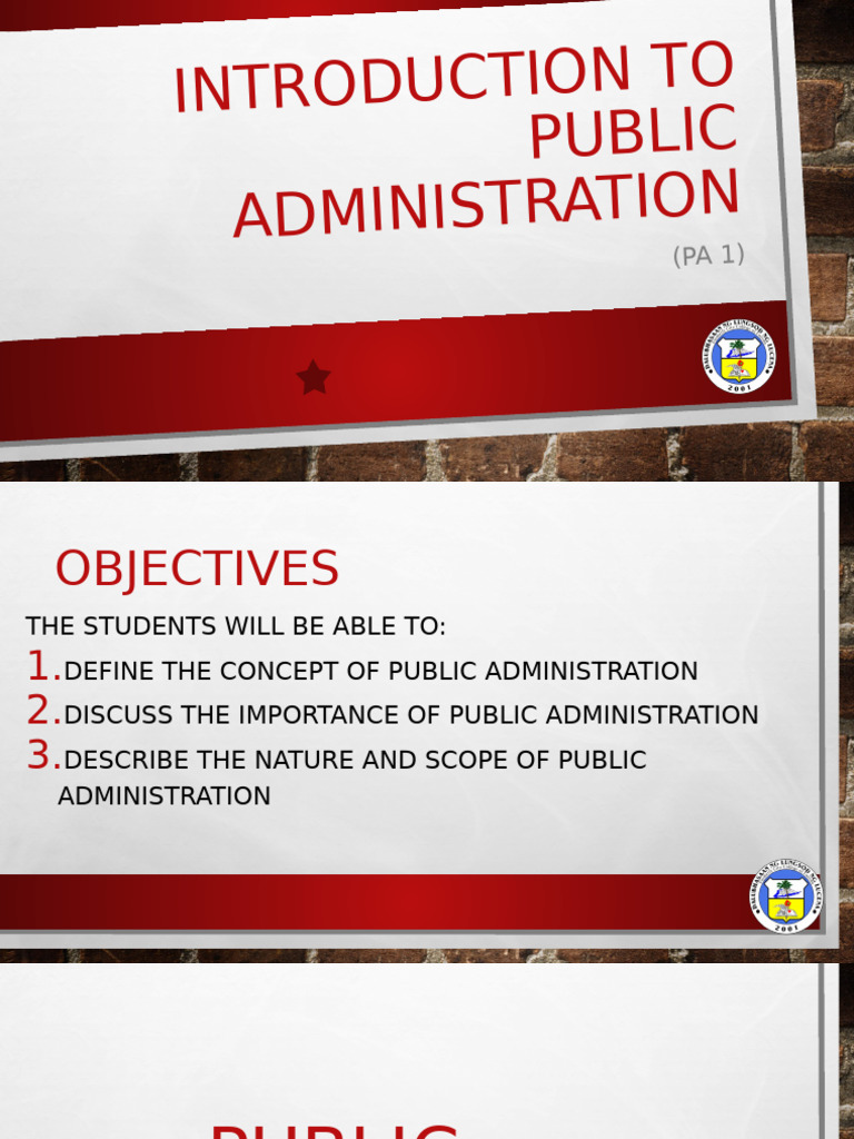 Overview of Public Administration Concepts | PDF | Bureaucracy
