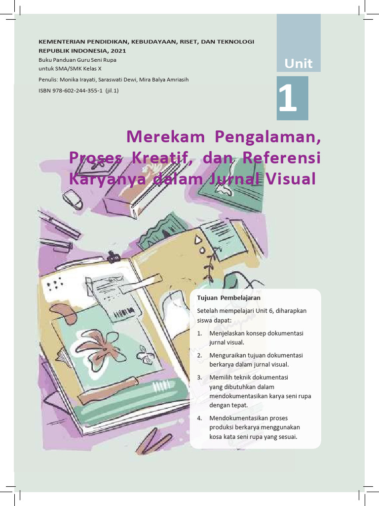 Dokumentasi Jurnal Visual Seni Rupa | PDF