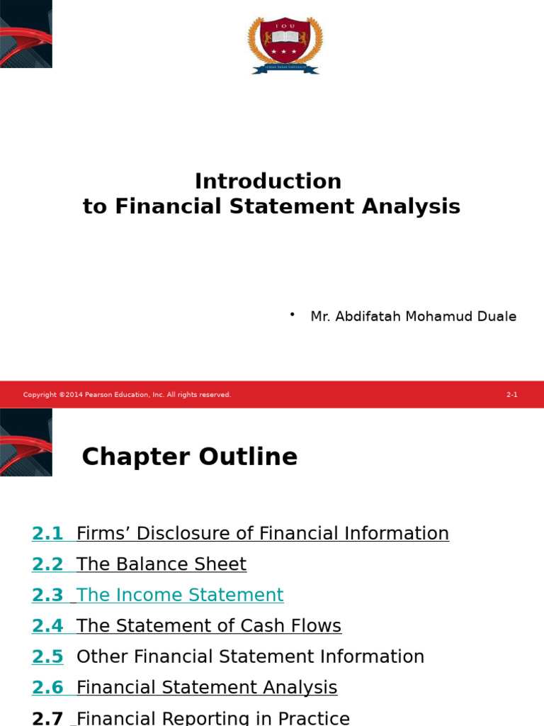 Financial Statement Analysis Overview | PDF | Expense | Balance Sheet