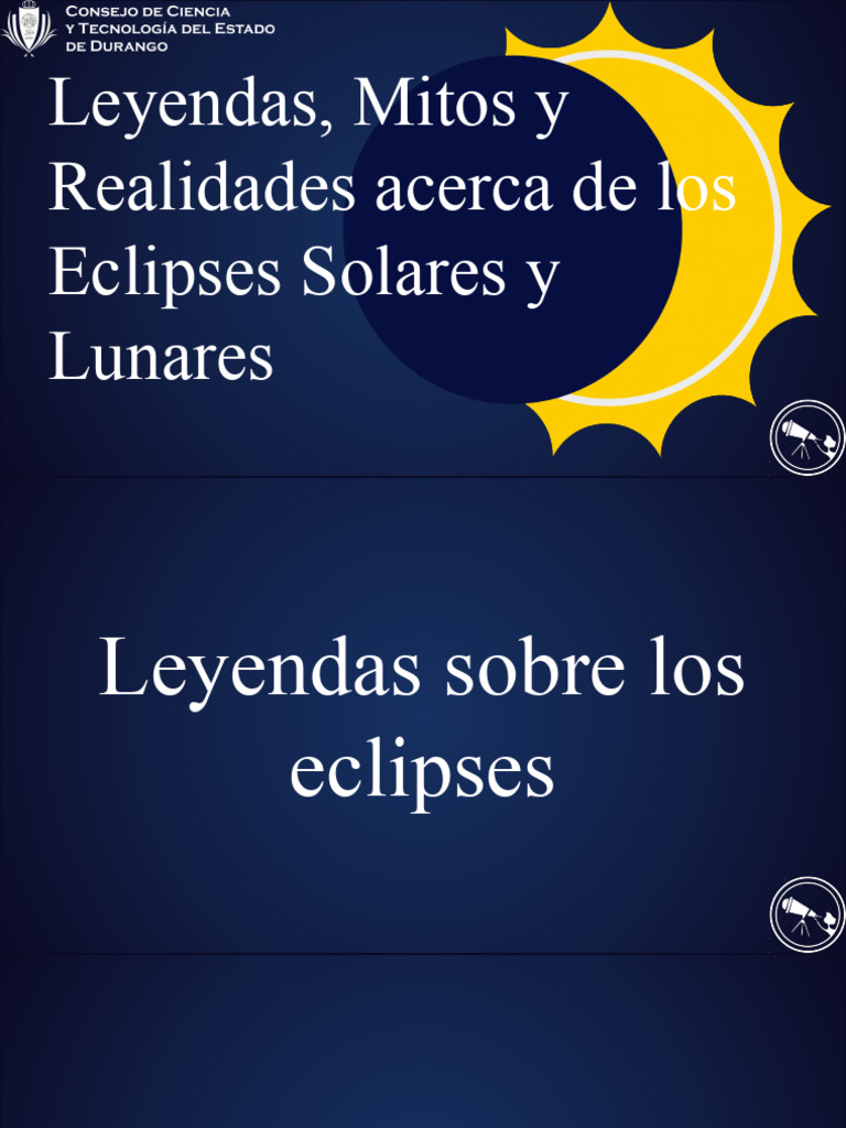 Diapositivas-Eclipse Solar 2024 | PDF | Eclipse | Eclipse solar
