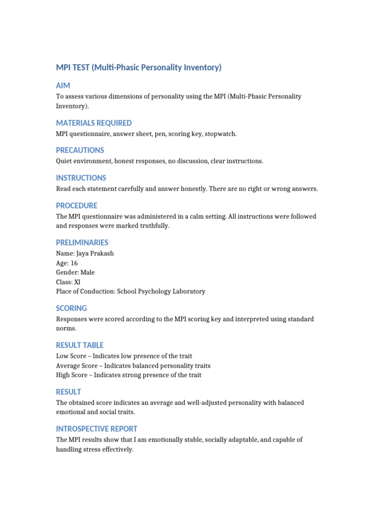 MPI Test Results and Insights | PDF