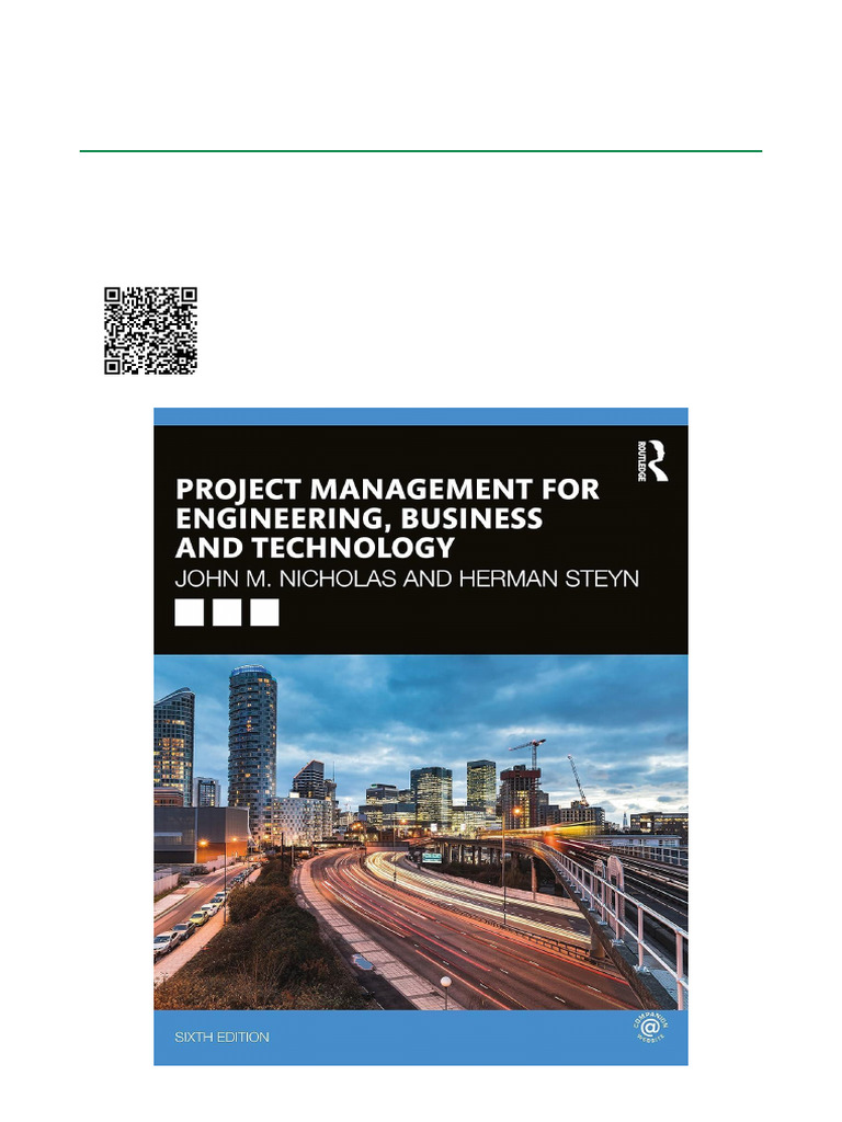 Project Management for Engineering 6th Ed | PDF | Project Management ...