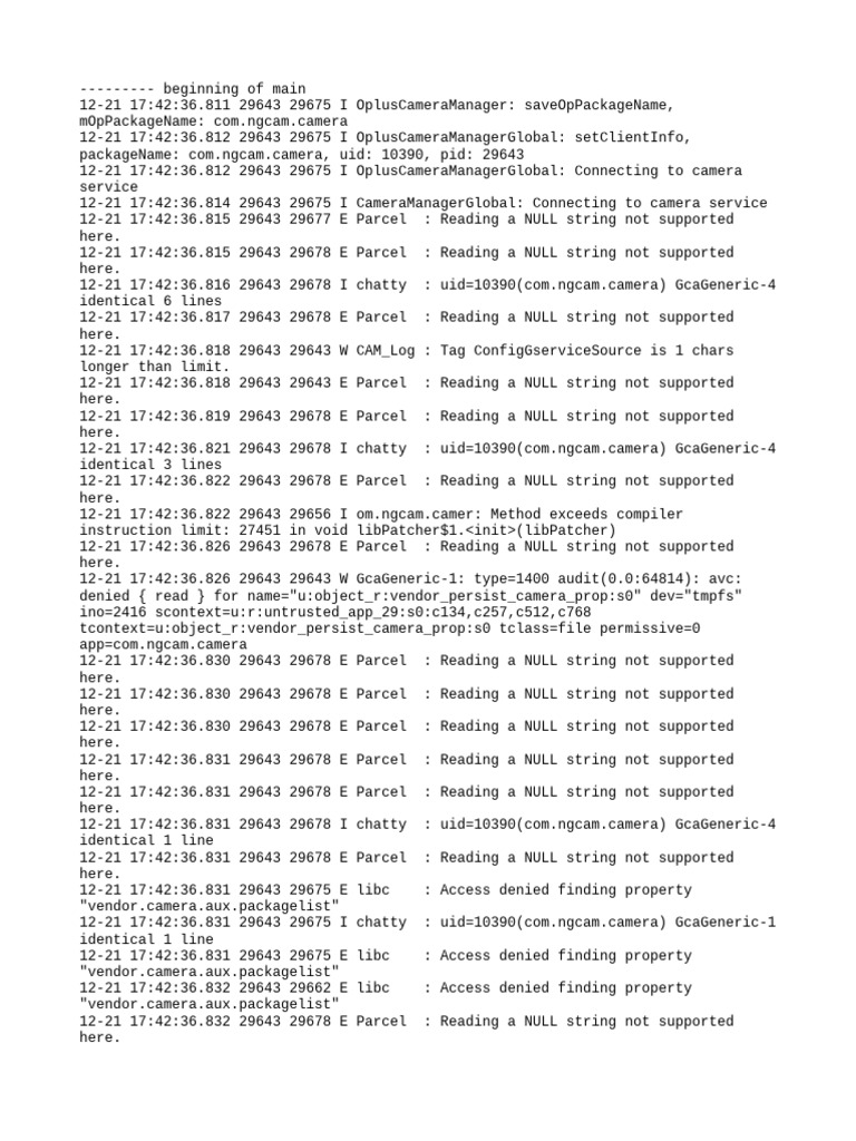 Log Cat 1766310156762 | PDF | Software | Computing