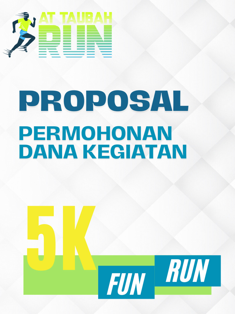 At Taubah Fun Run - Proposal Sponsorship | PDF