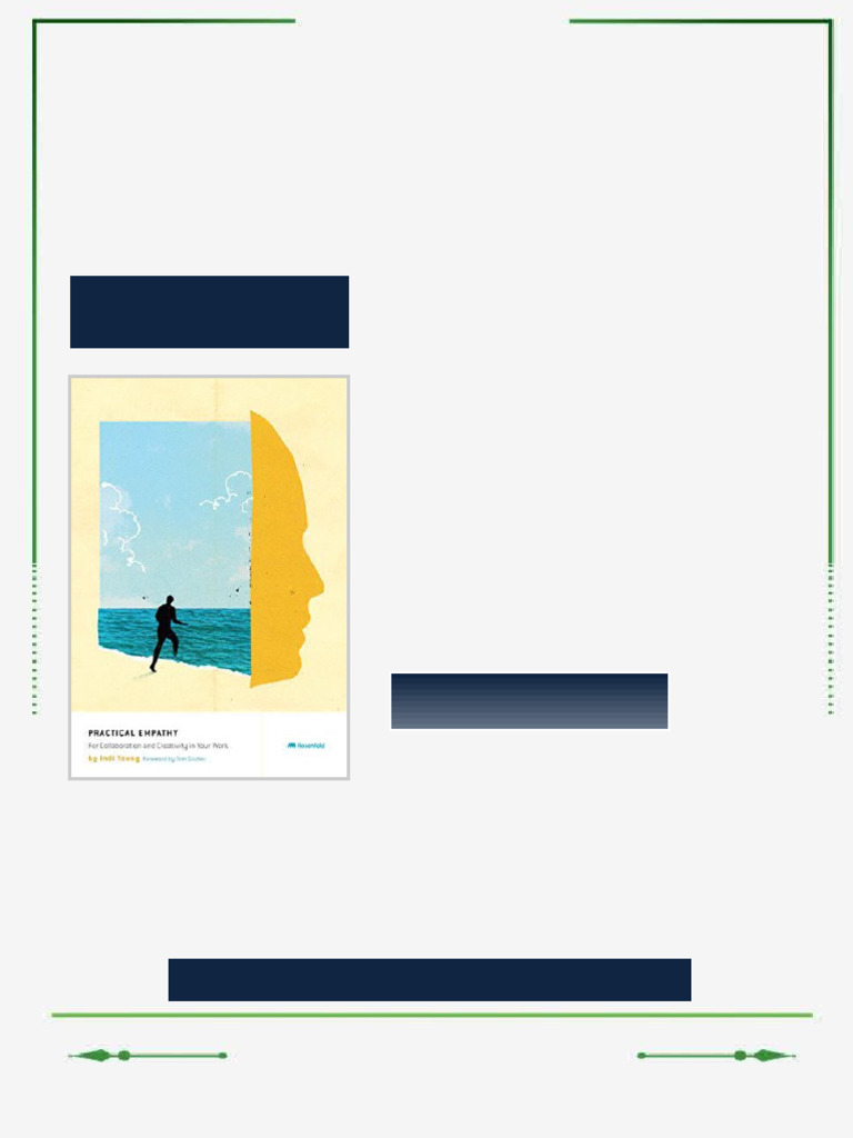 Practical Empathy For Collaboration and Creativity in Your Work Indi ...