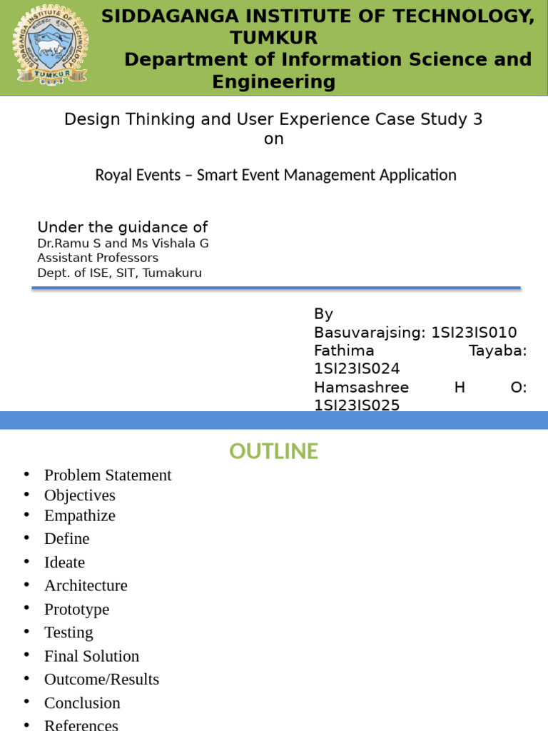 Smart Event Management Case Study | PDF | Computing