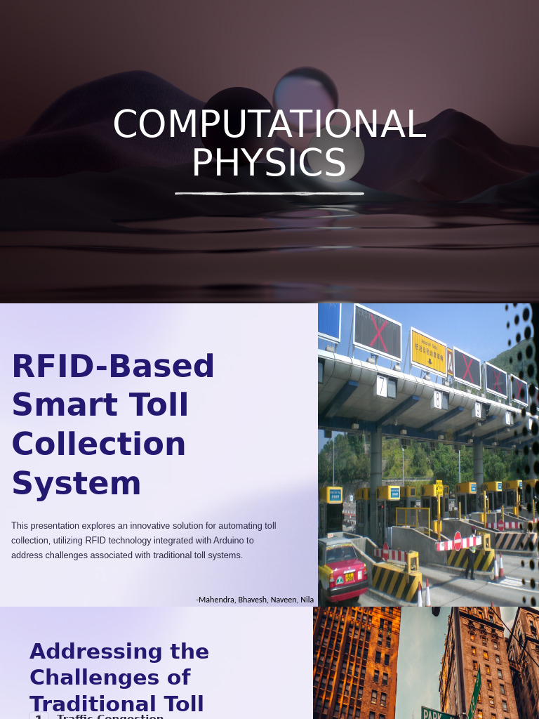 RFID Toll Collection System Overview | PDF