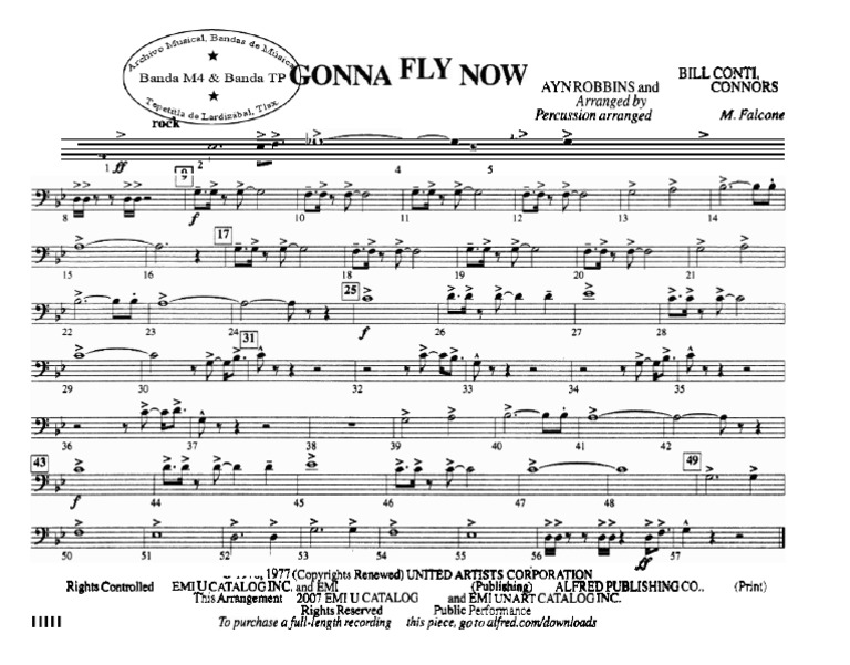 Trombone 2º (Gonna Fly) | PDF