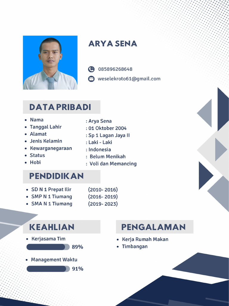 CV Arya | PDF