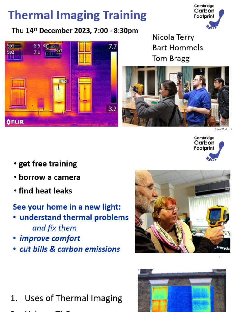 Free Thermal Imaging Training Session | PDF | Infrared | Thermography