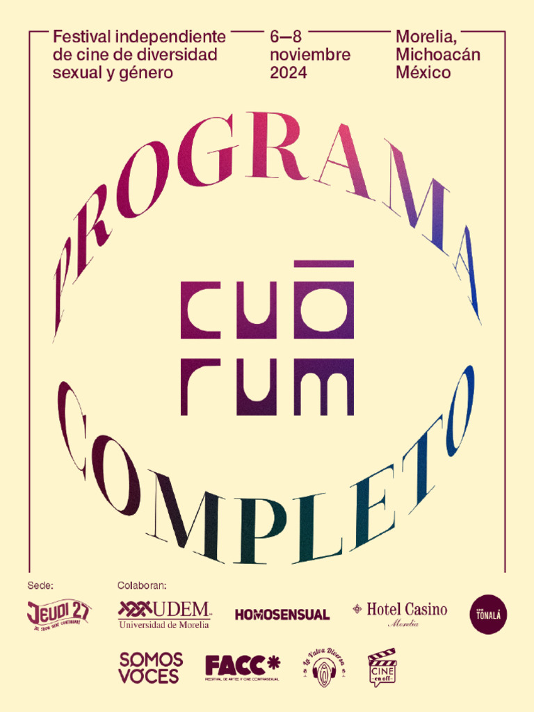 Programa Cuorum 2024 | PDF