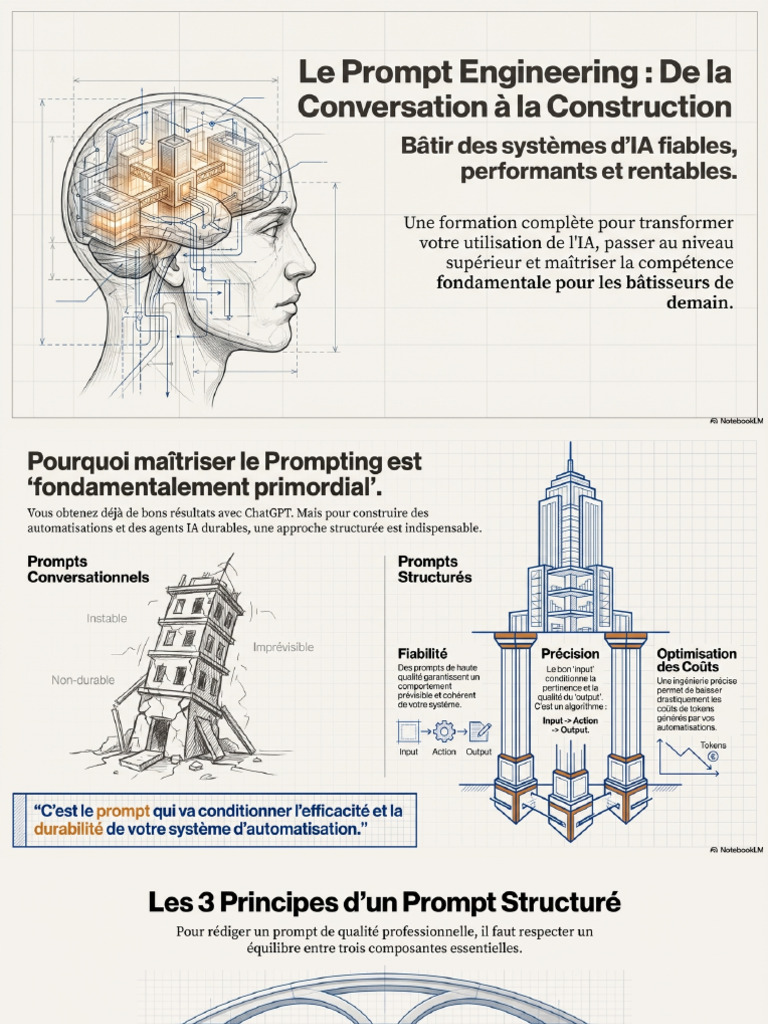 Prompt Engineering Un Art de Construction | PDF