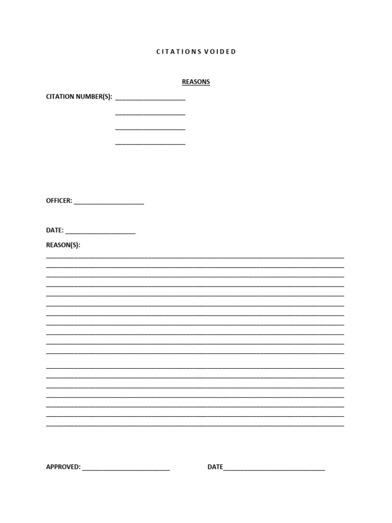 Voided Citation | PDF