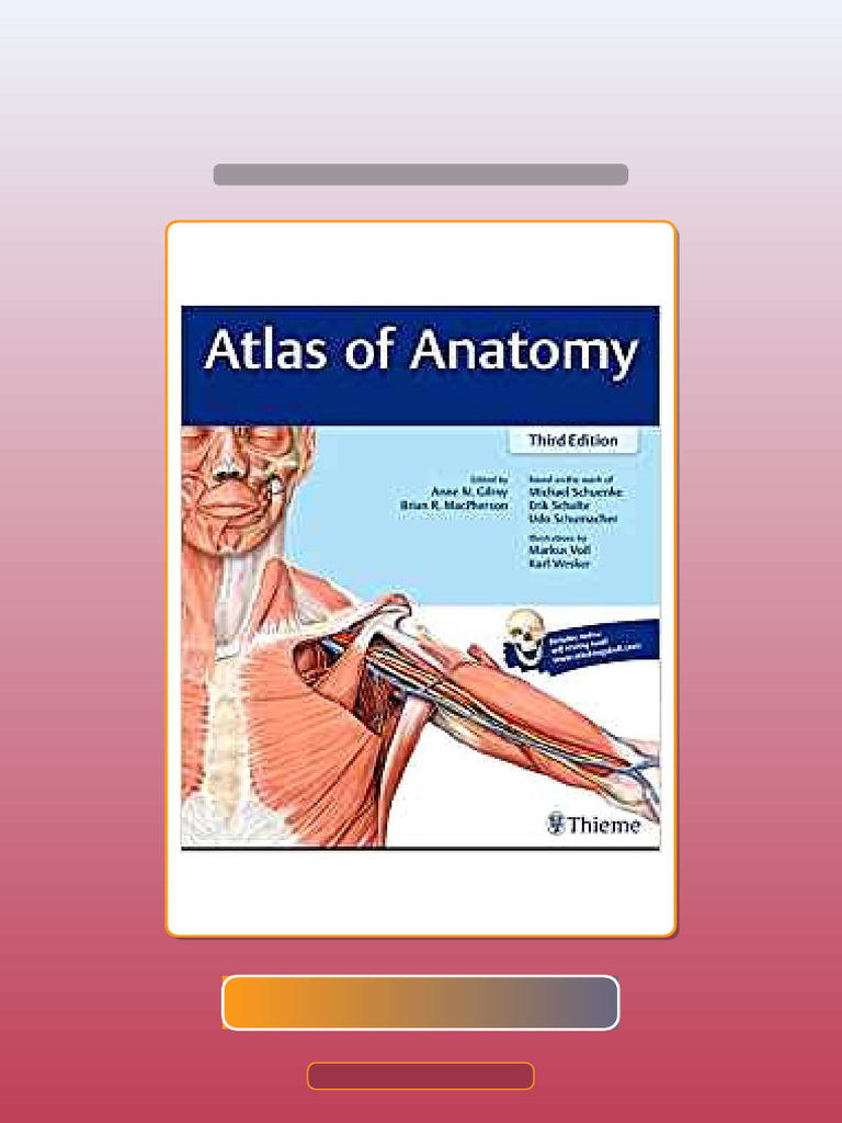 Test Bank for Atlas of Anatomy 3rd Edition by Anne M Gilroy Brian R ...