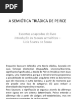 A Semiotica Triadica de Peirce
