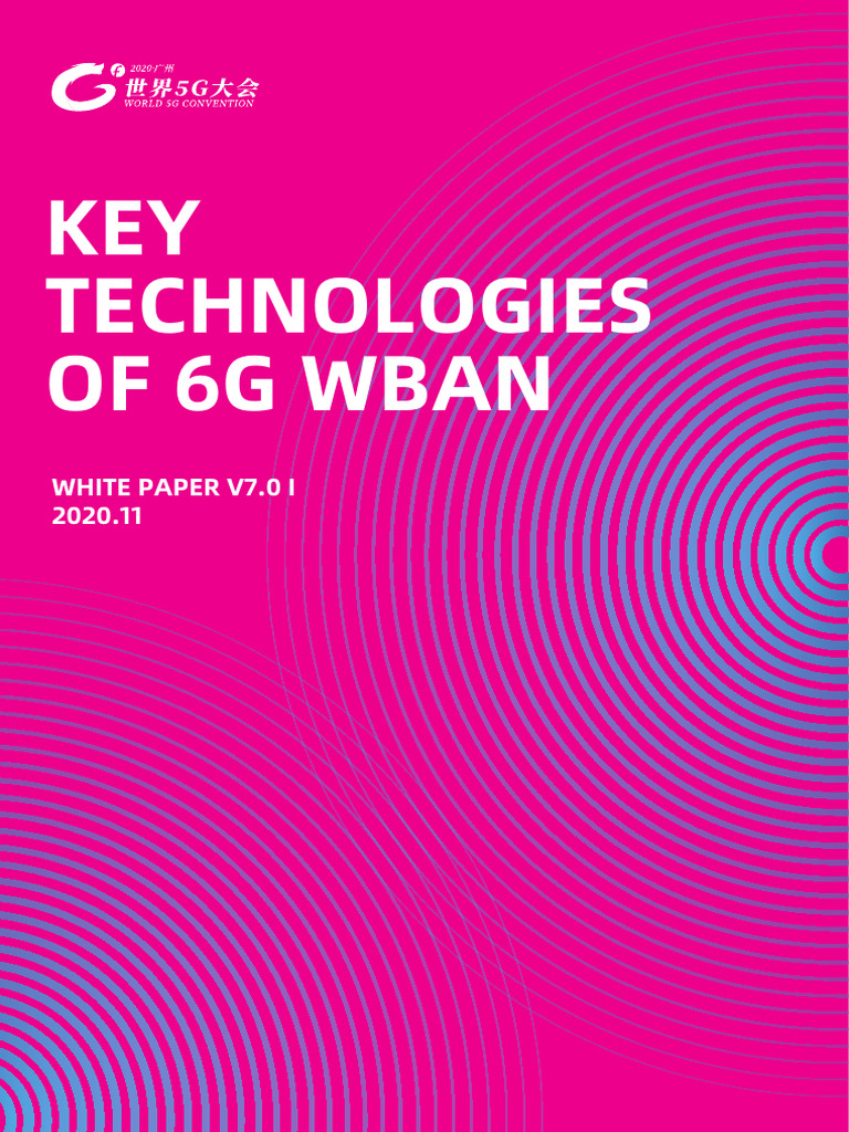 Key Technologies for 6G WBAN Development | PDF | Computer Network ...