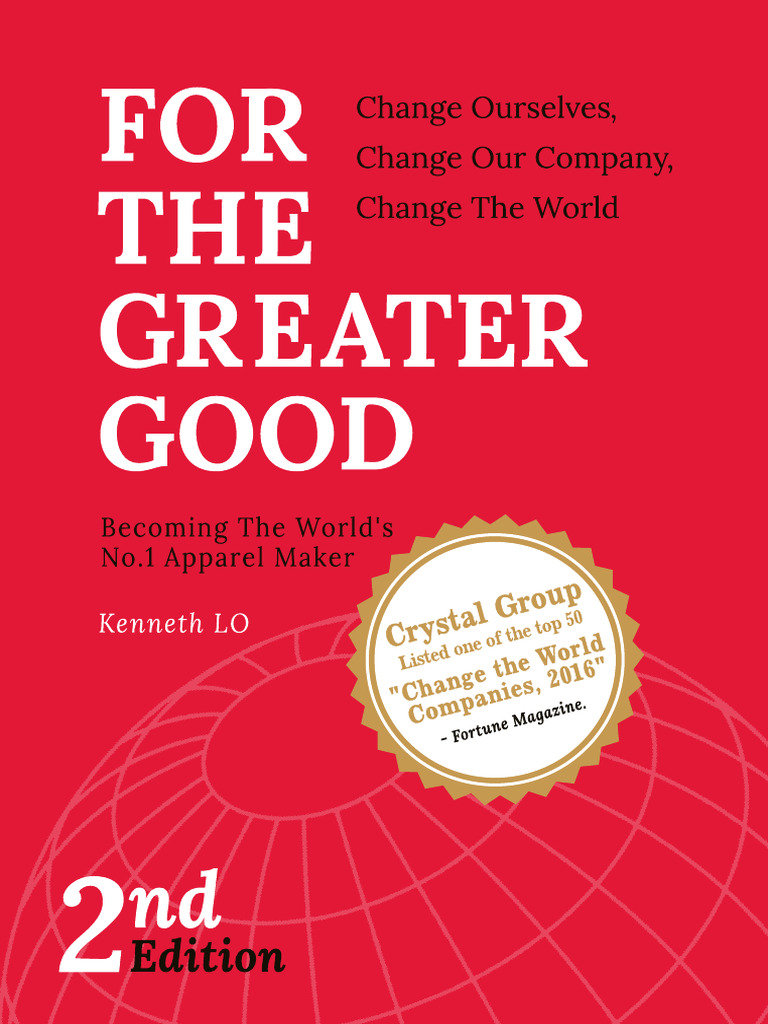 For the Greater Good Kenneth Lo Crystal Group | PDF