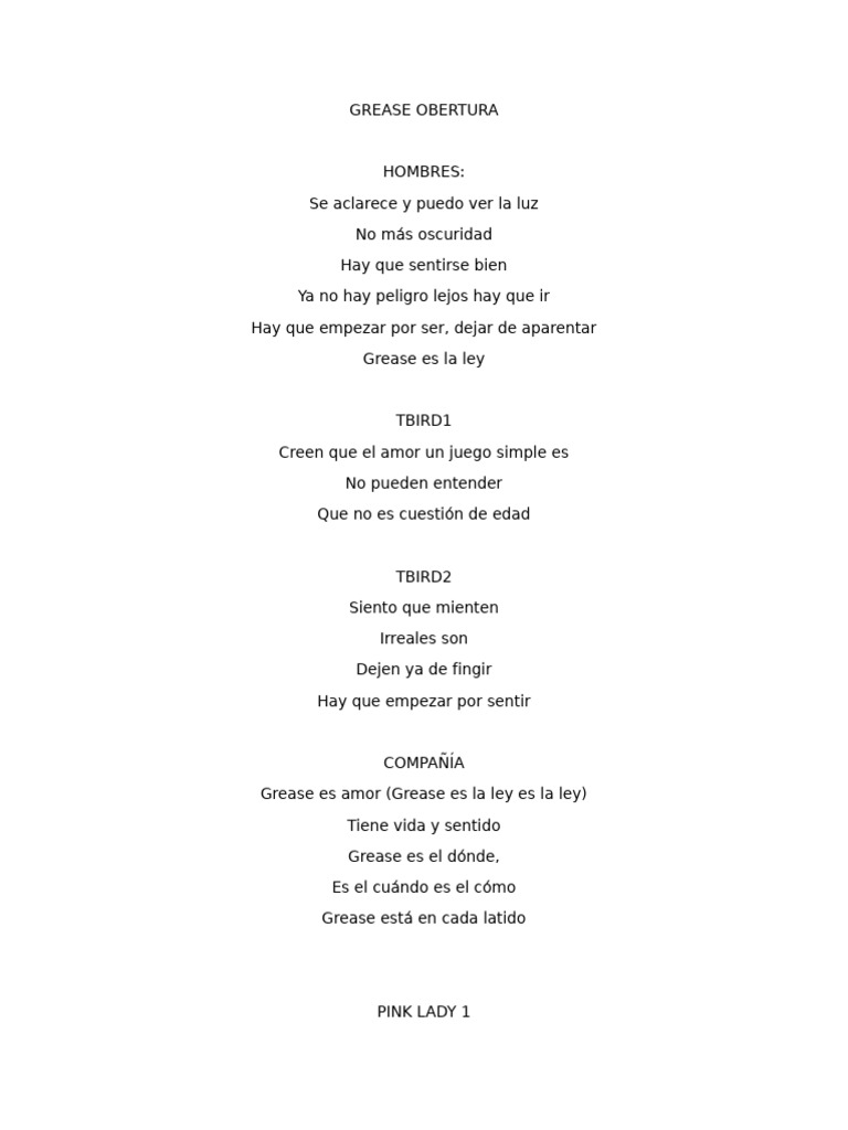 Letras de 