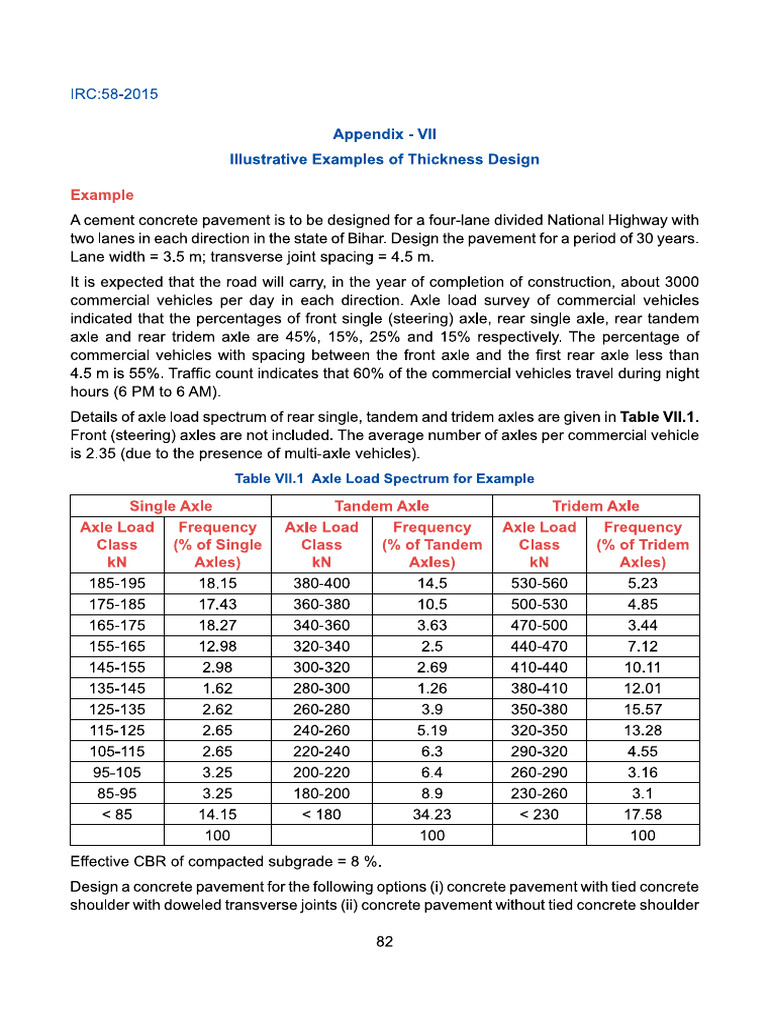 Rigid Pavement Example | PDF