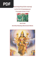 Maha Durga Nitya - Vedic Meaning